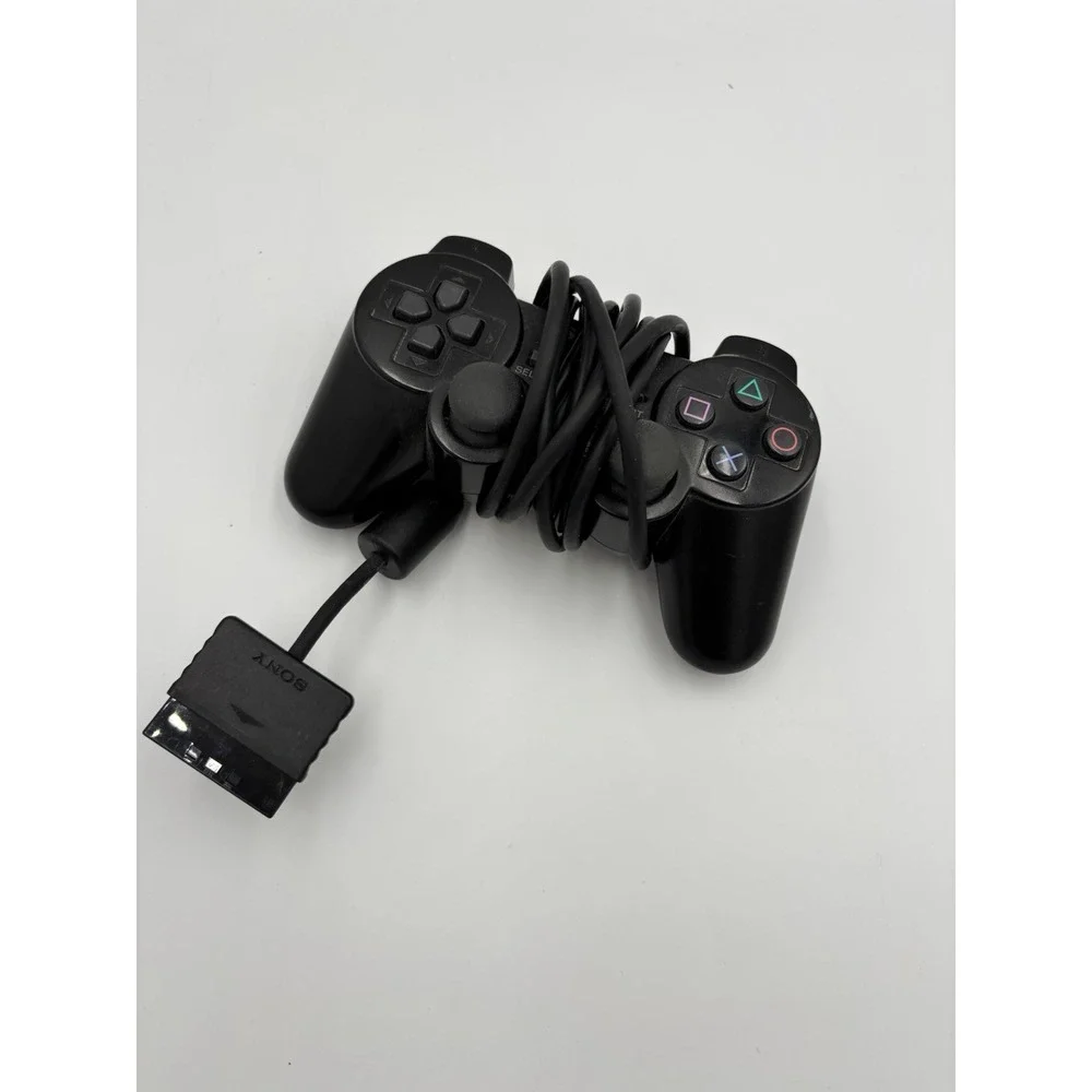 PlayStation 2 PS2 Official OEM Sony DualShock 2 Controller Black Working